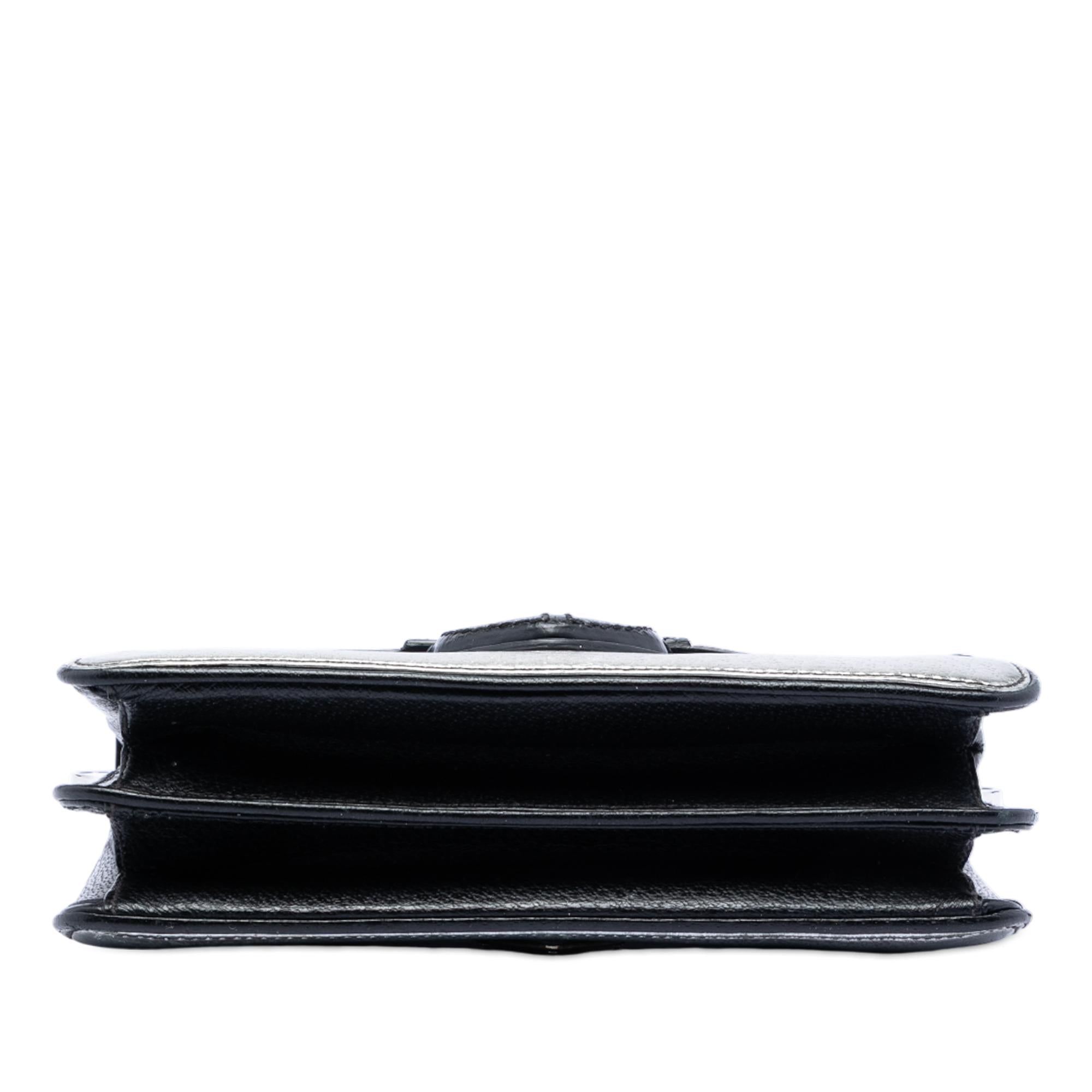 Prada Tricolor Metallic Cinghiale Crossbody
