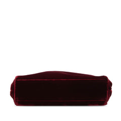 Prada Velvet Frame Clasp Shoulder Bag