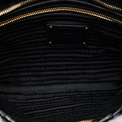 Prada Vernice Gaufre Clutch