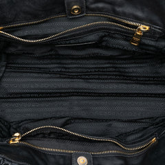 Prada Vernice Gaufre Resin Chain Shopping Tote