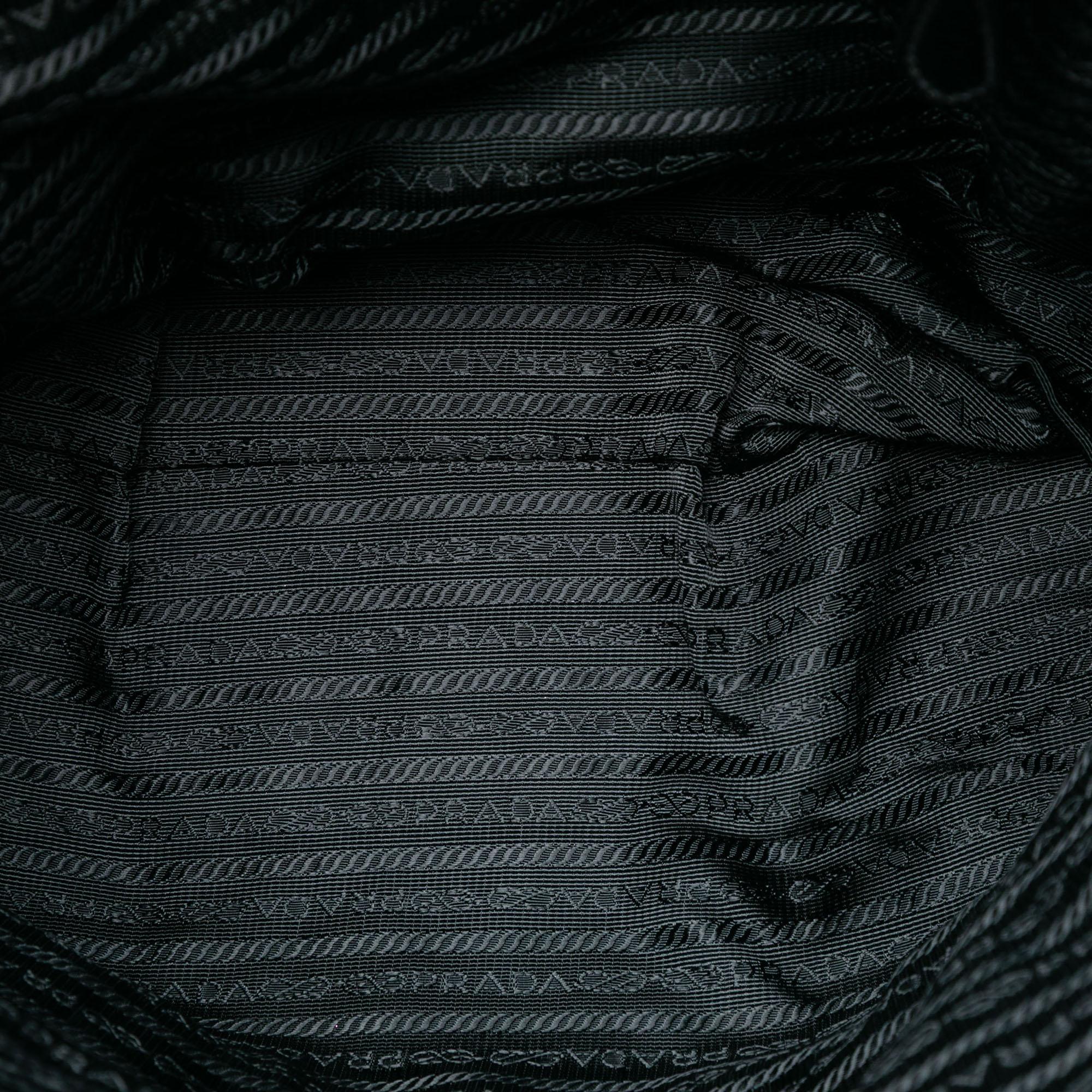Prada Vernice Gaufre Satchel