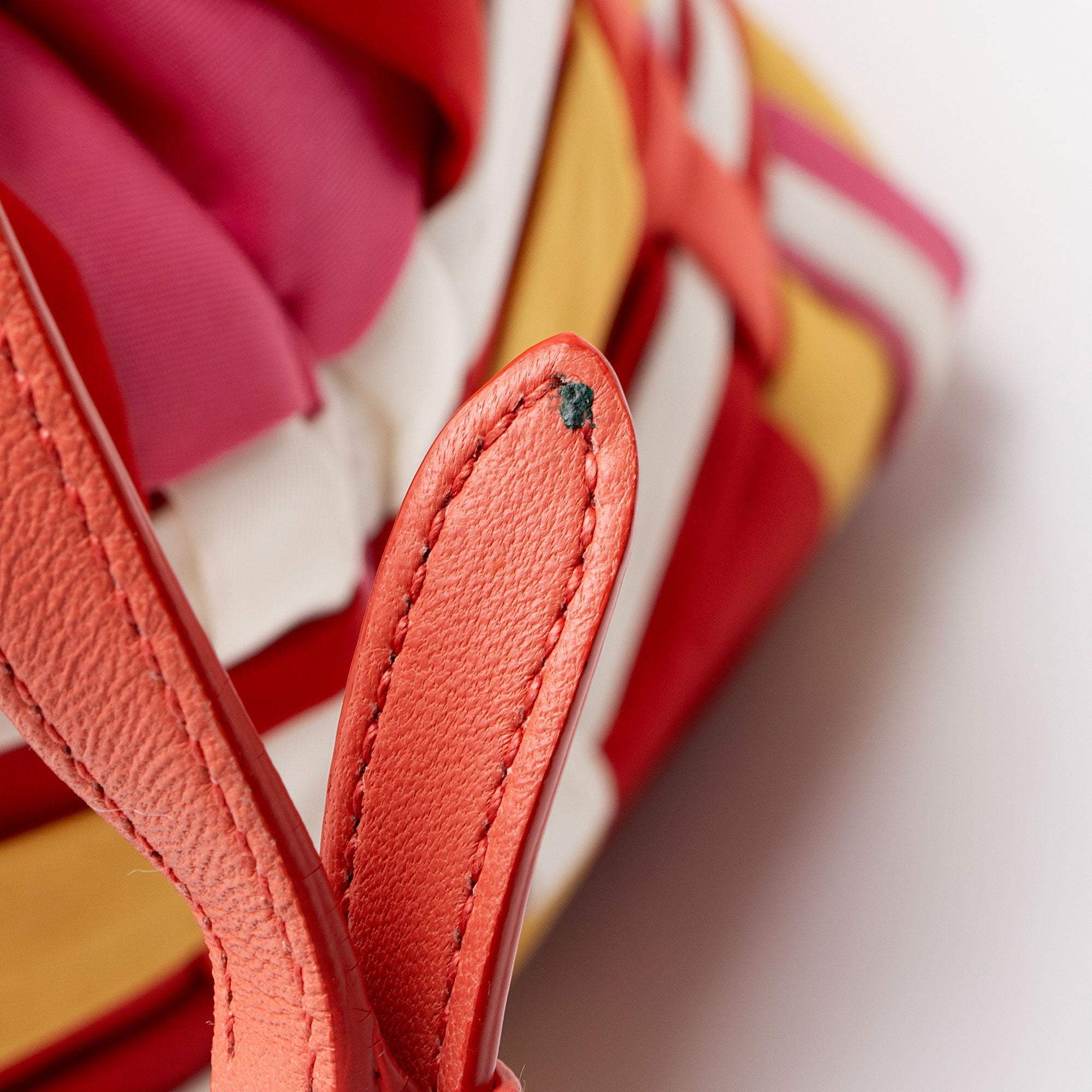 Prada Vintage Tessuto Woven Tote