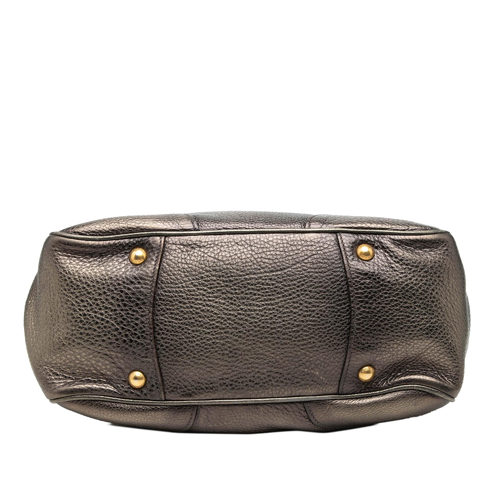 Prada Vitello Daino Antik Shopping Tote