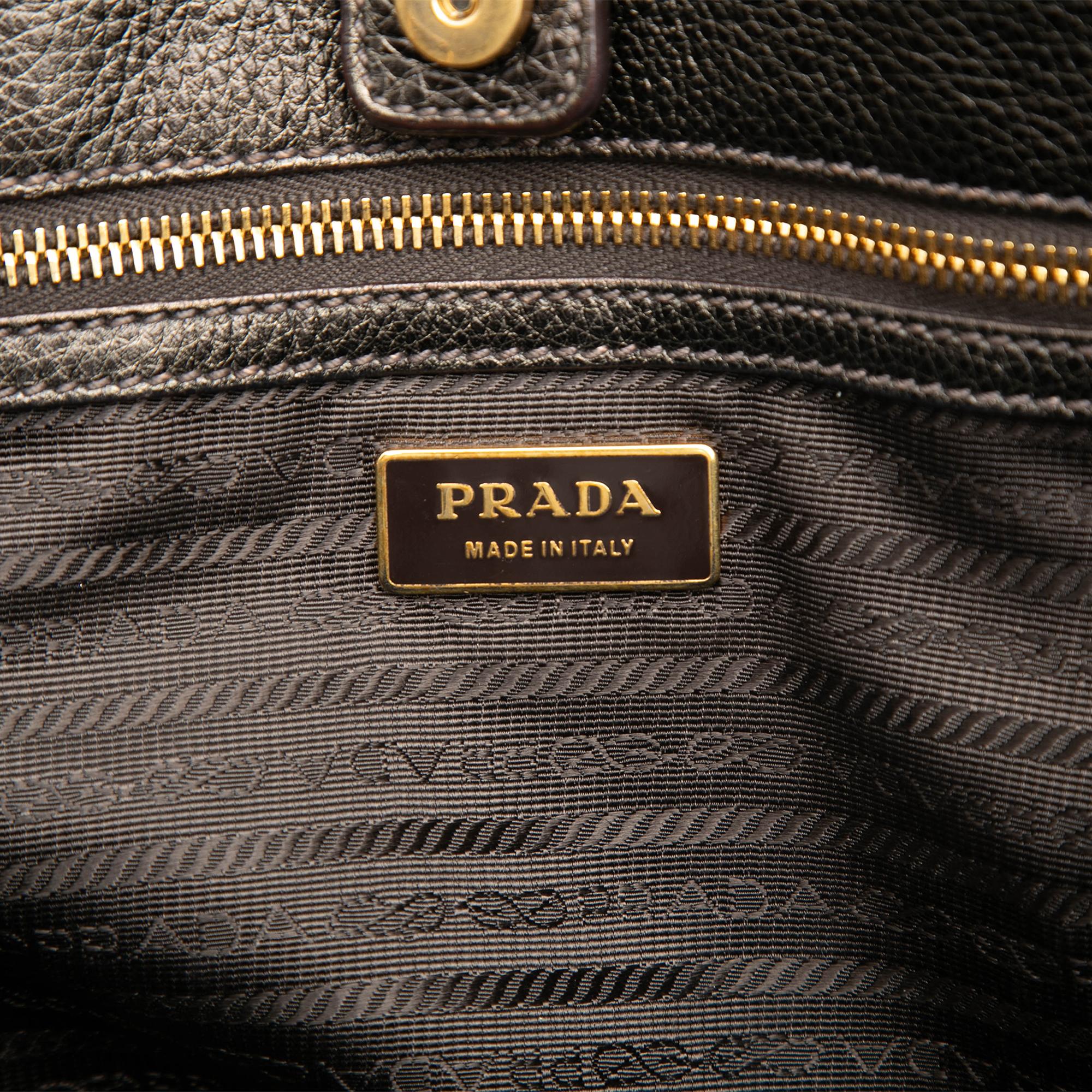 Prada Vitello Daino Antik Shopping Tote