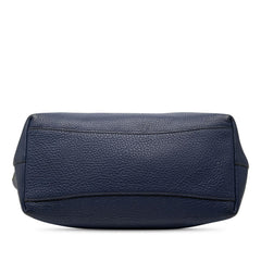 Prada Vitello Daino Canapa Logo Tote