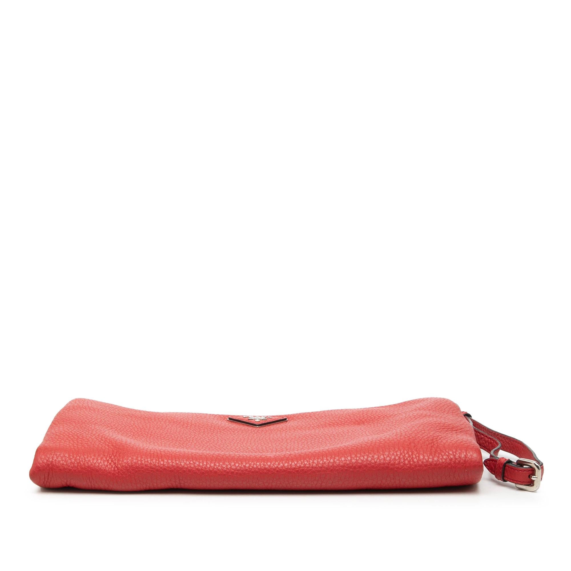 Prada Vitello Daino Clutch