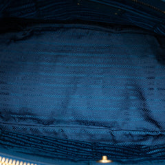 Prada Vitello Daino Double Zip Convertible Tote