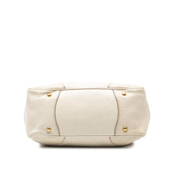 Prada Vitello Daino Frame Tote