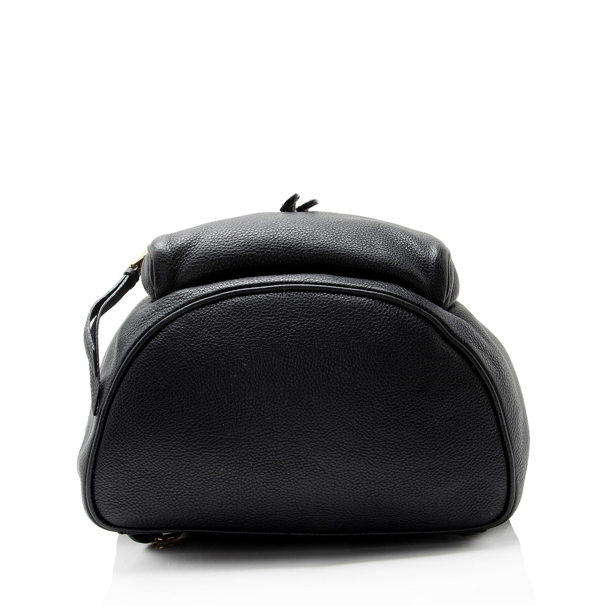 Prada Vitello Daino Drawstring Flap Backpack