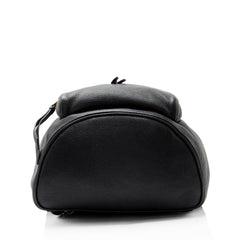 Prada Vitello Daino Drawstring Flap Backpack