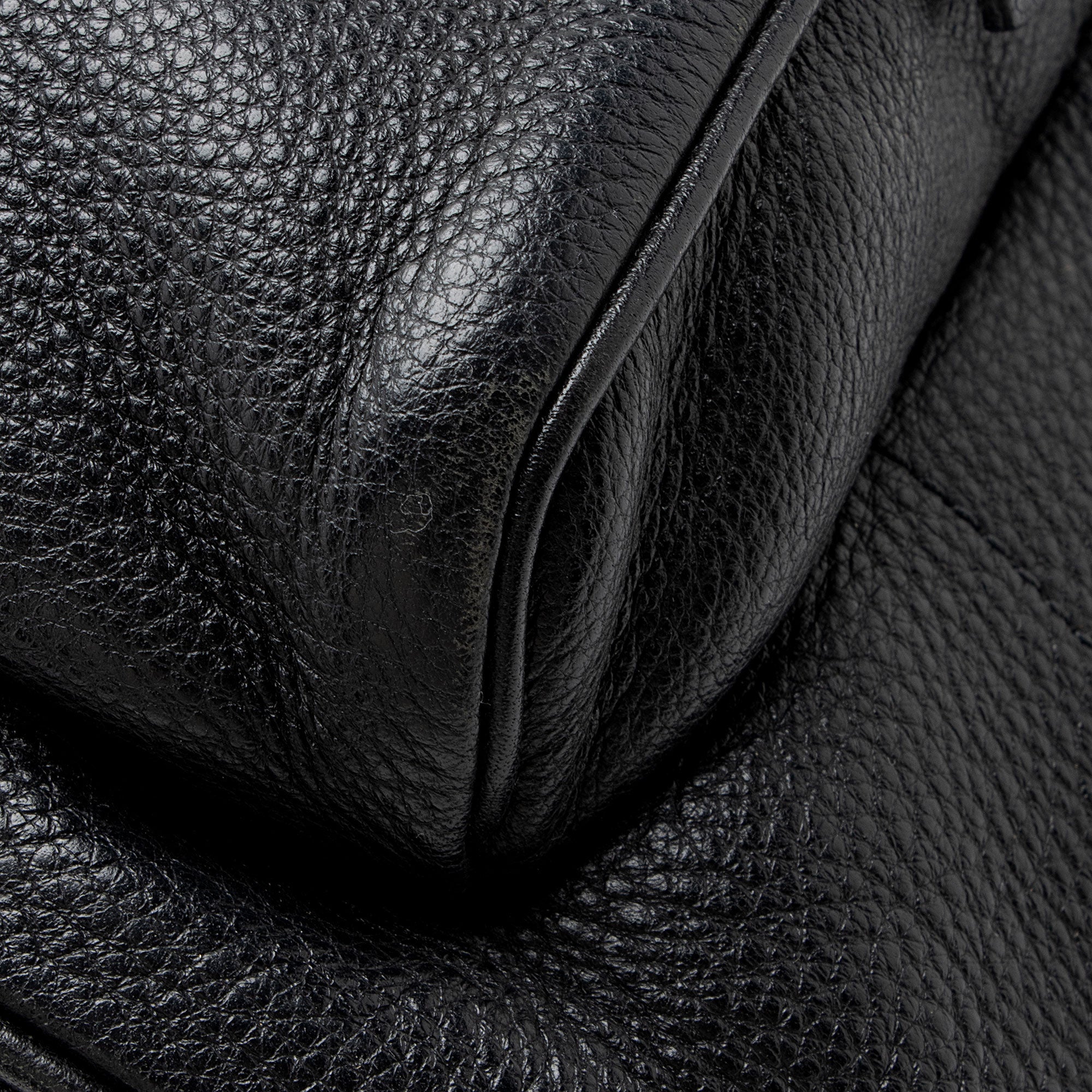 Prada Vitello Daino Drawstring Flap Backpack