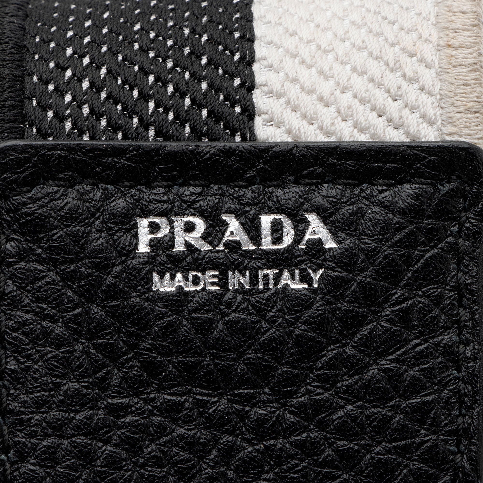 Prada Vitello Daino Logo Medium Soft Messenger