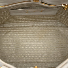 Prada Vitello Daino Open Convertible Tote