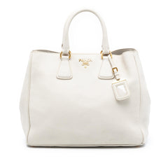 Prada Vitello Daino Open Convertible Tote