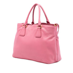 Prada Vitello Daino Open Convertible Tote
