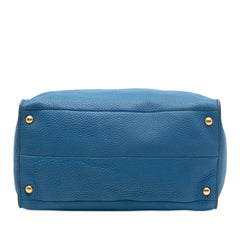 Prada Vitello Daino Open Convertible Tote