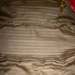 Prada Vitello Daino Open Convertible Tote