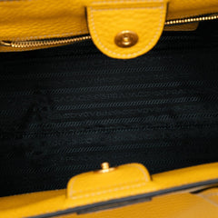 Prada Vitello Daino Open Convertible Tote