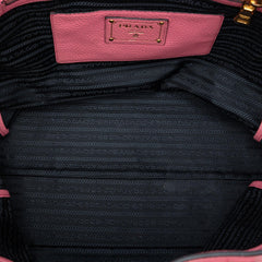 Prada Vitello Daino Open Convertible Tote