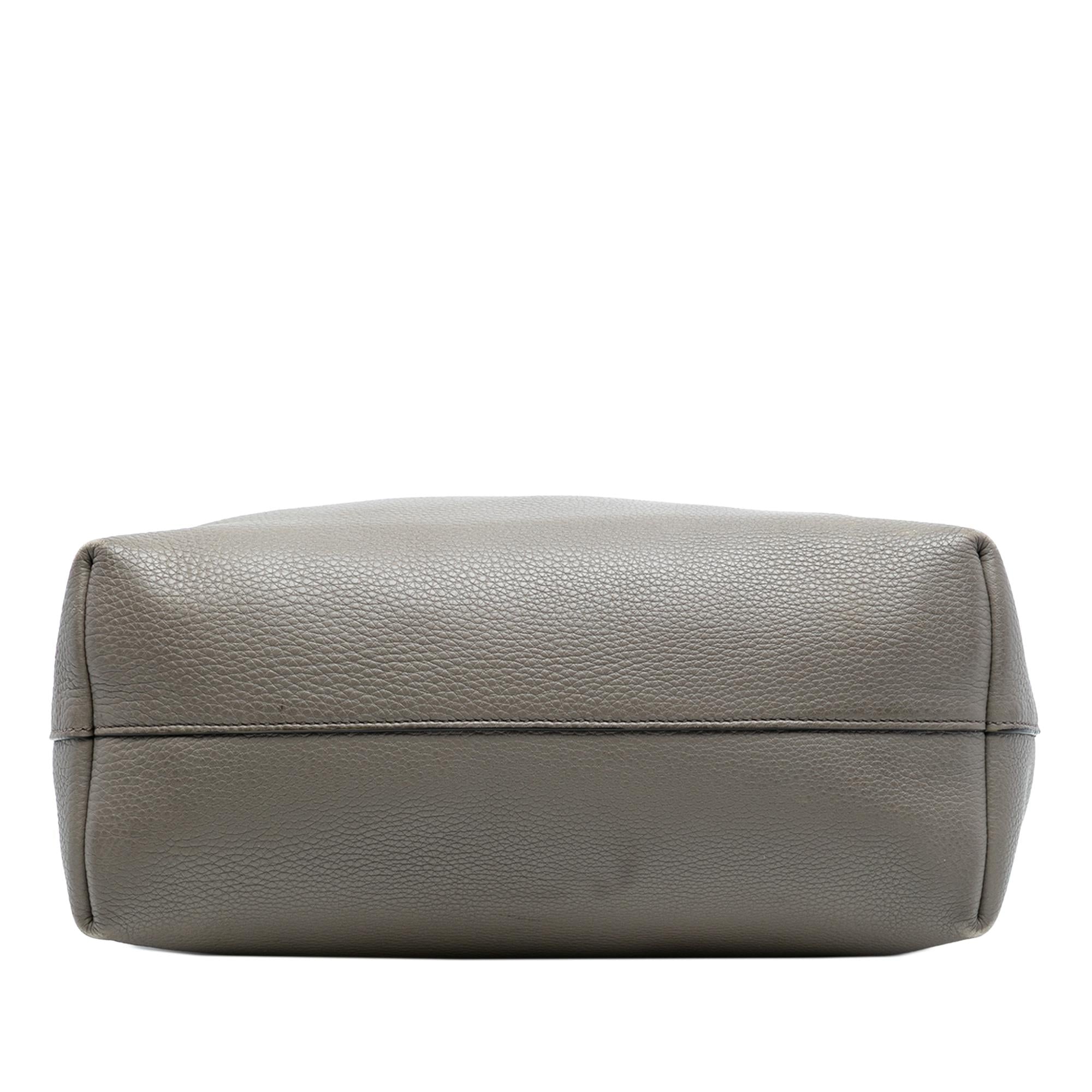 Prada Vitello Daino Open Convertible Tote