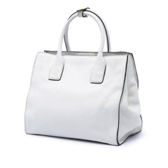 Prada Vitello Daino Open Convertible Tote