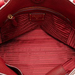 Prada Vitello Daino Shopping Tote