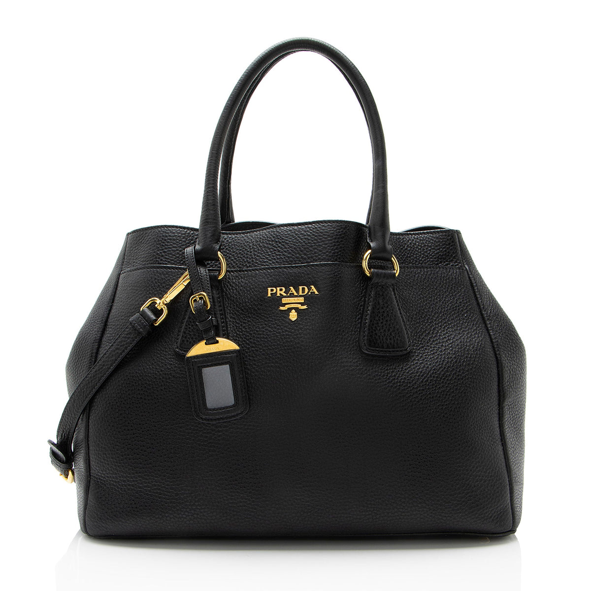 Prada Vitello Daino Shopping Tote