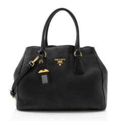 Prada Vitello Daino Shopping Tote