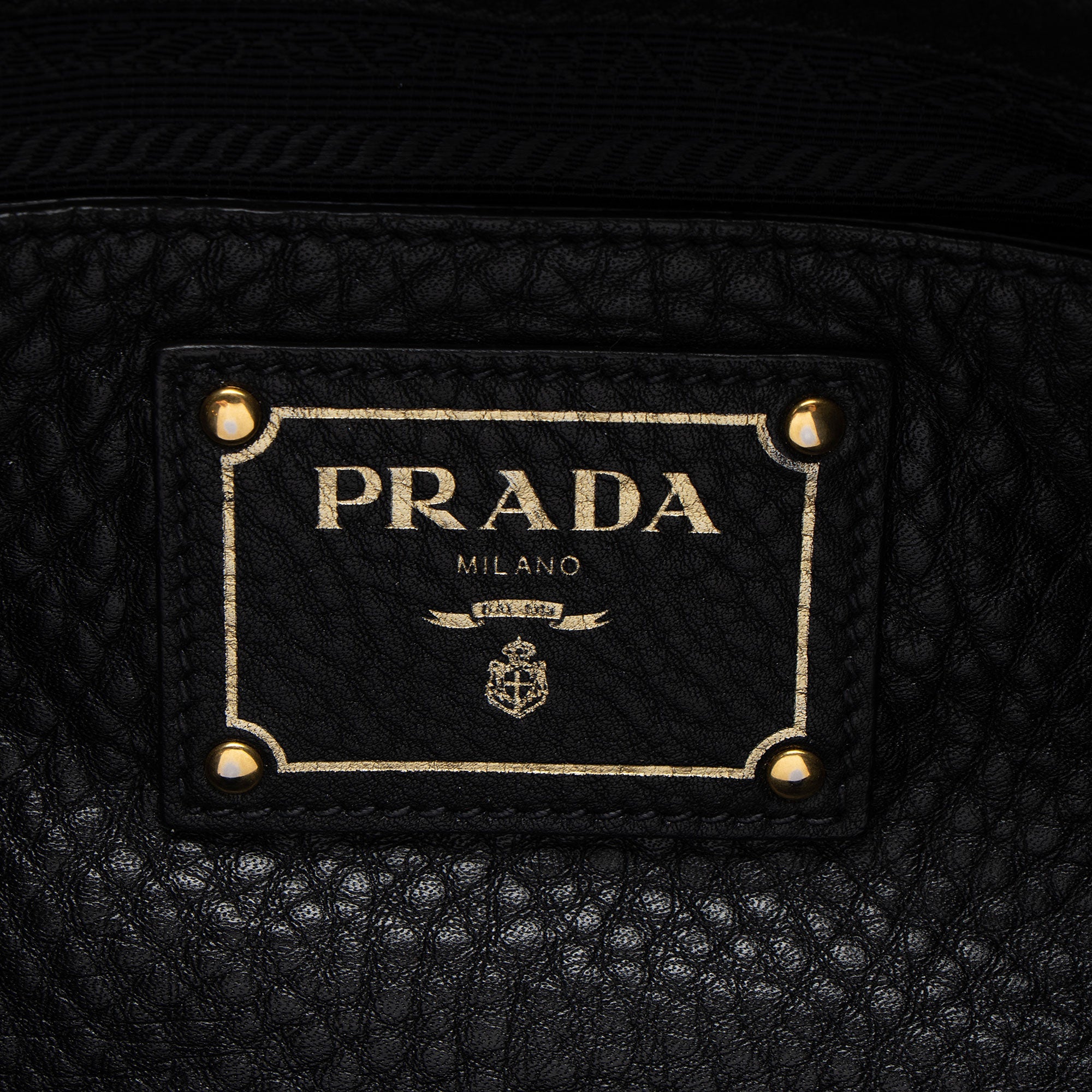 Prada Vitello Daino Shopping Tote