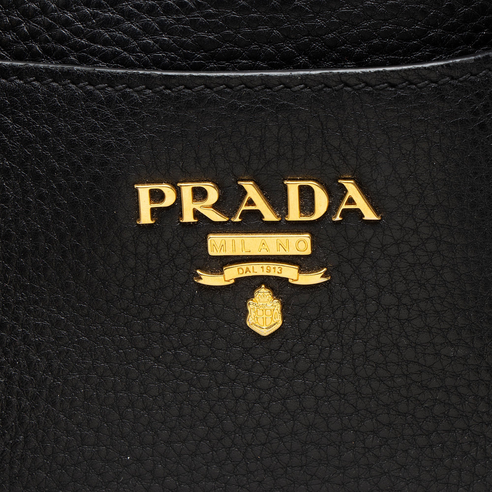 Prada Vitello Daino Shopping Tote