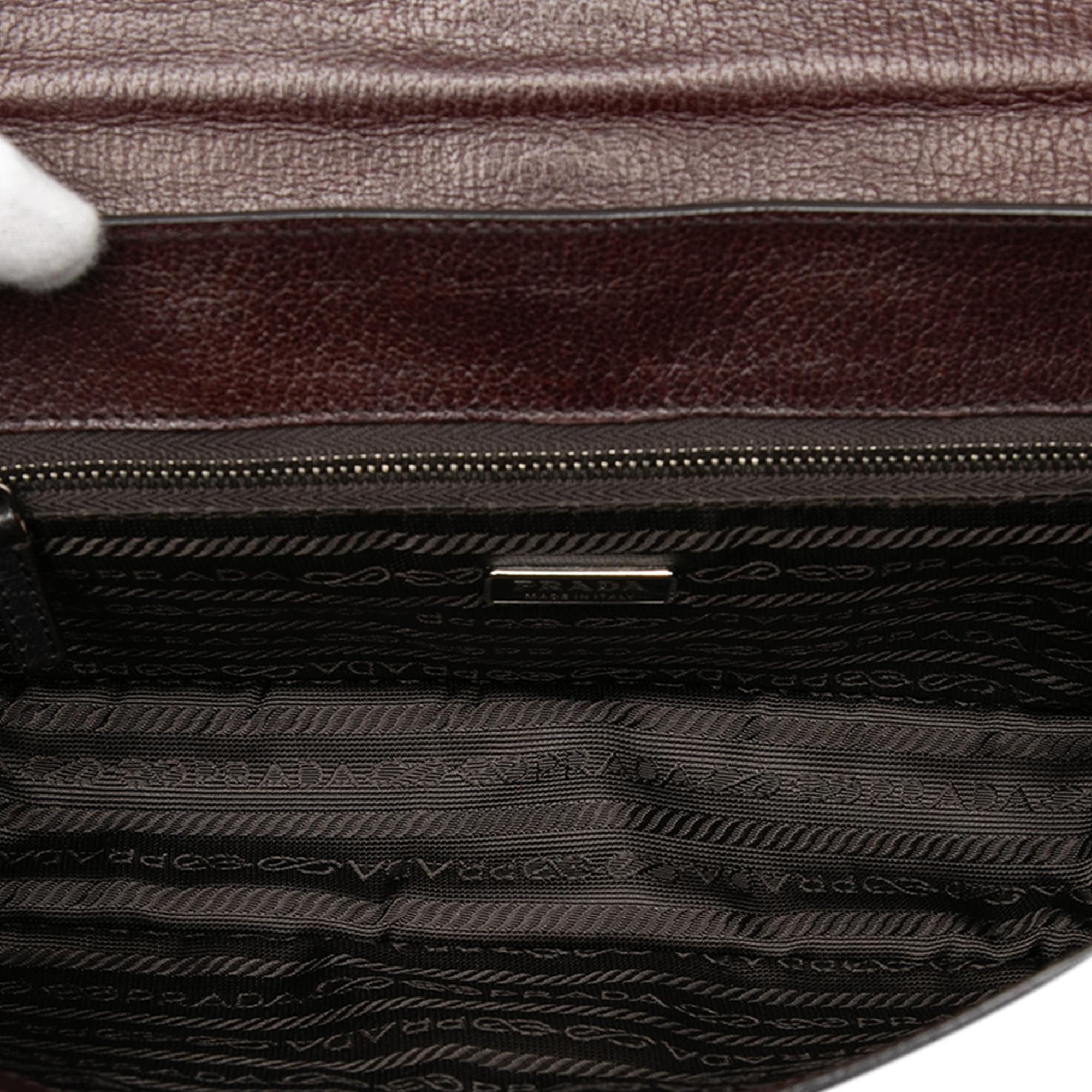 Prada Vitello Daino Shoulder Bag