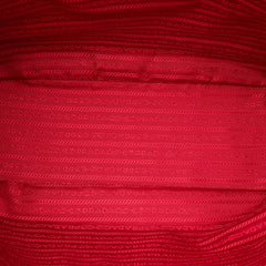 Prada Vitello Daino Side Zip Shopper Tote