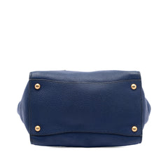 Prada Vitello Daino Sound Lock Satchel