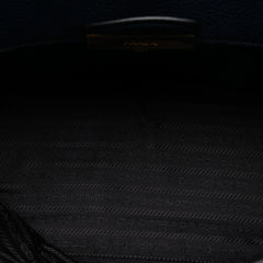Prada Vitello Daino Sound Lock Satchel