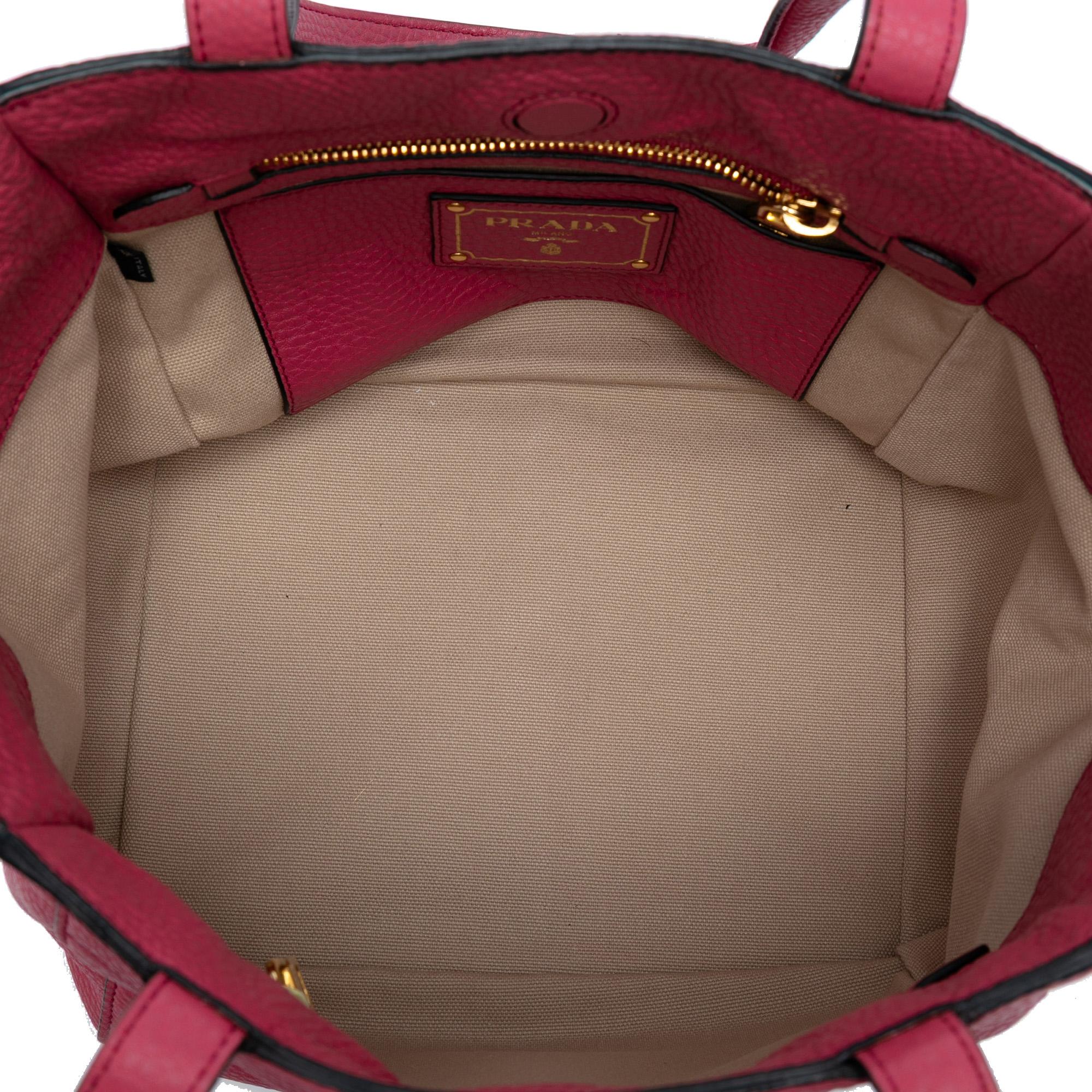 Prada Vitello Daino Tote