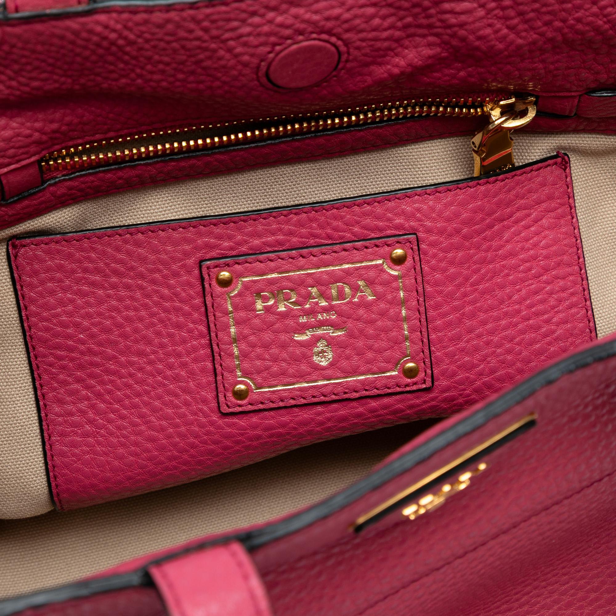 Prada Vitello Daino Tote