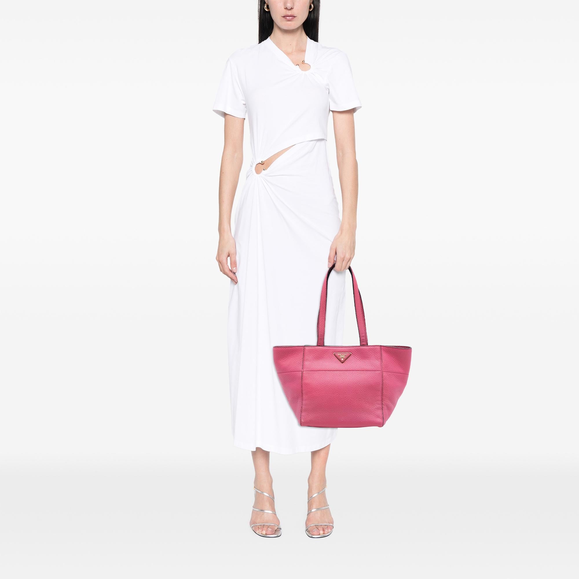 Prada Vitello Daino Tote
