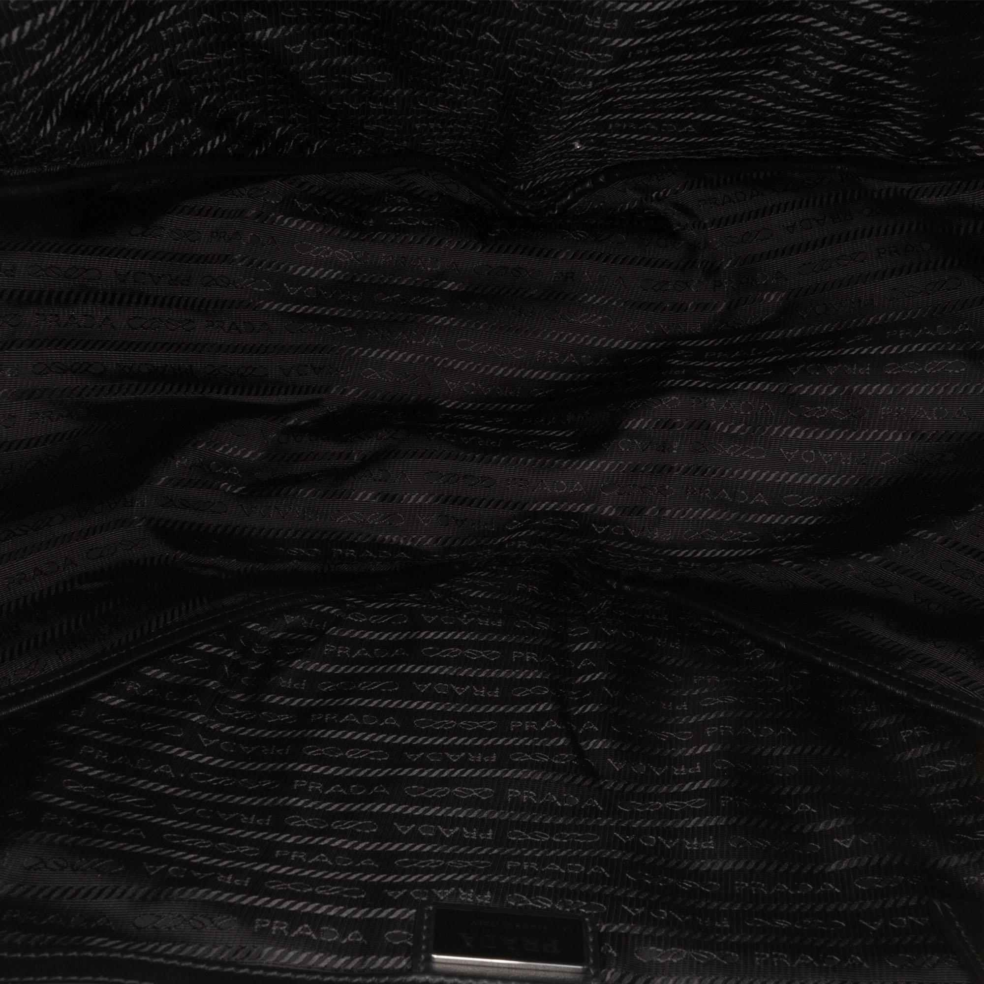 Prada Vitello Daino Triangle Crossbody