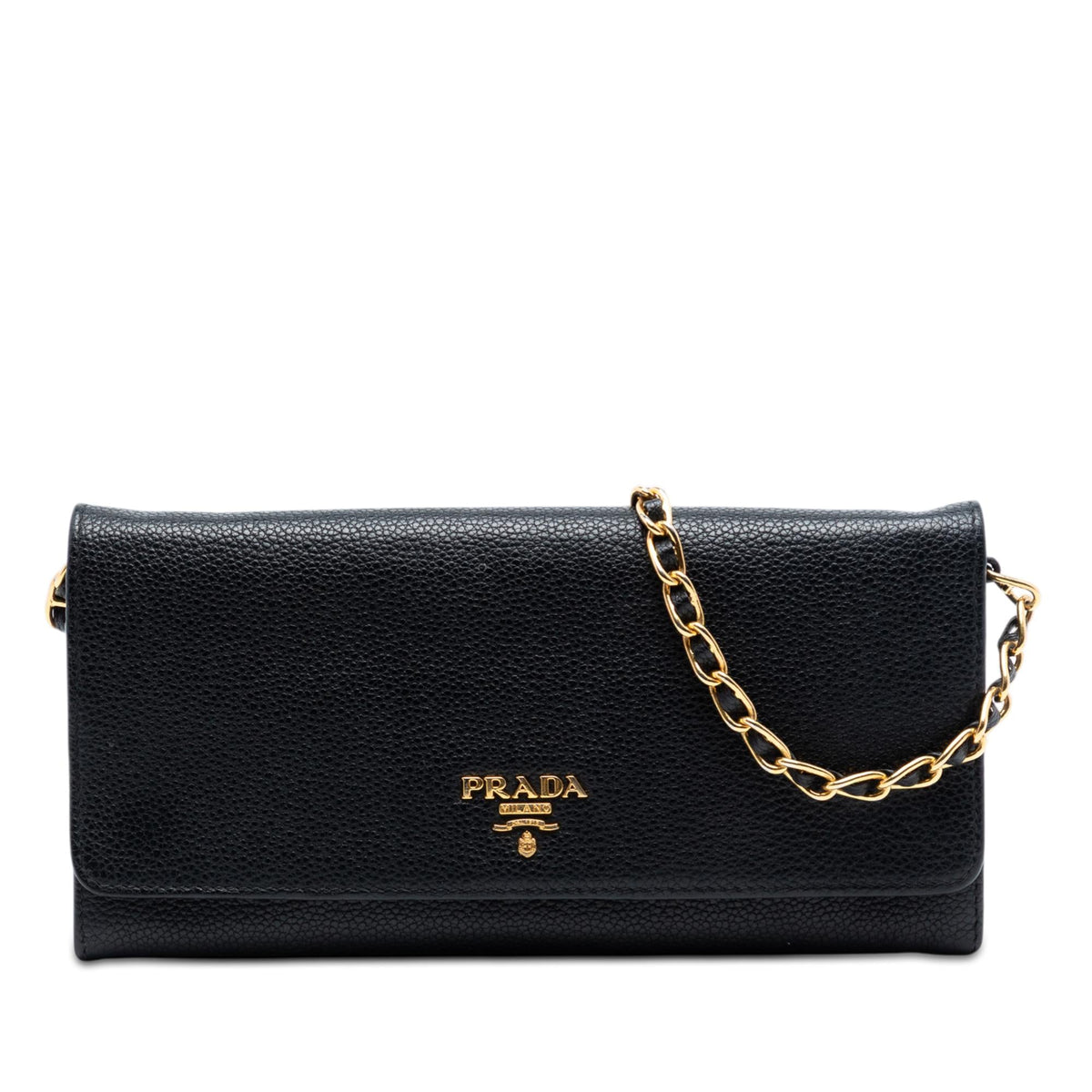 Prada Vitello Daino Wallet On Chain