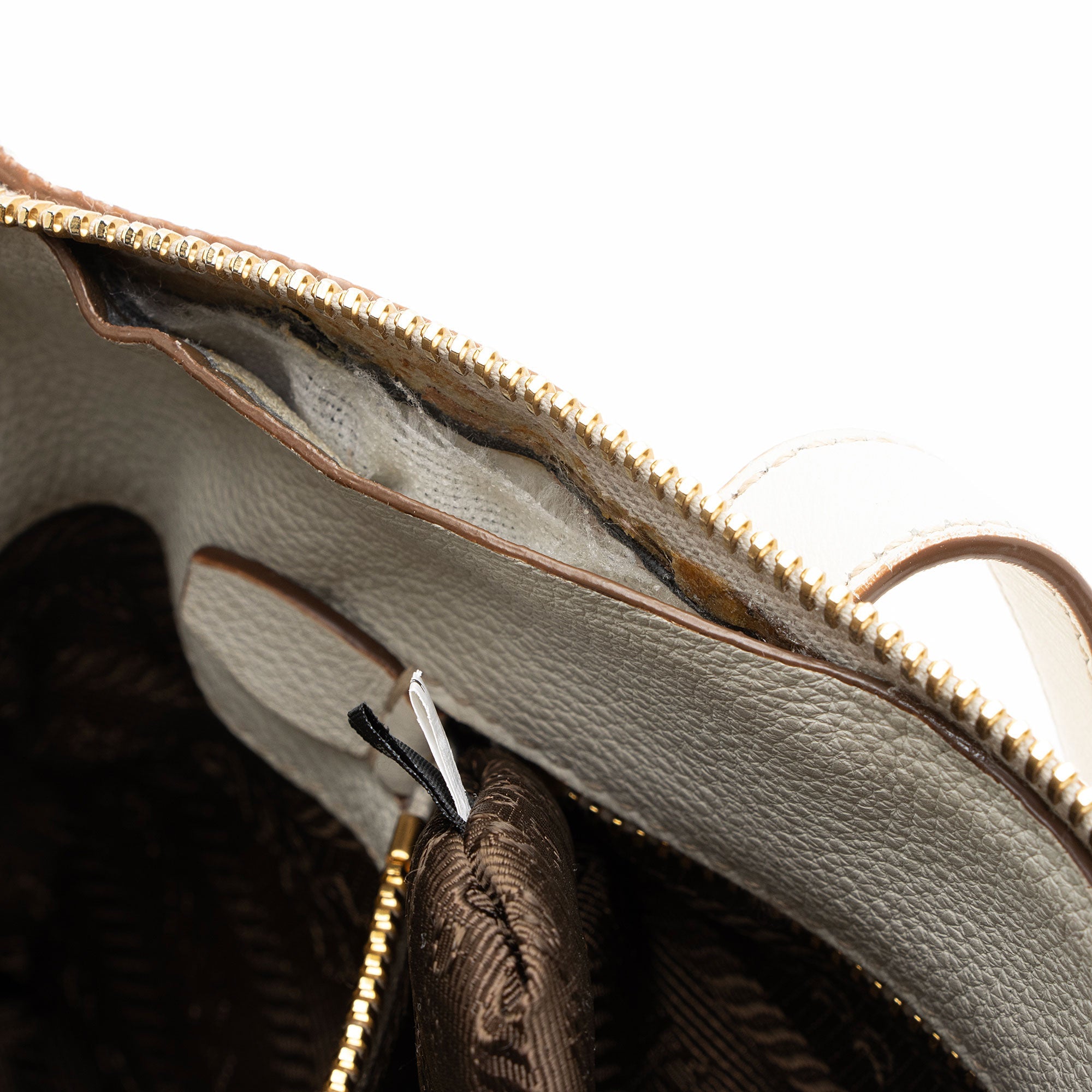 Prada Vitello Diano Pocket Mini Tote