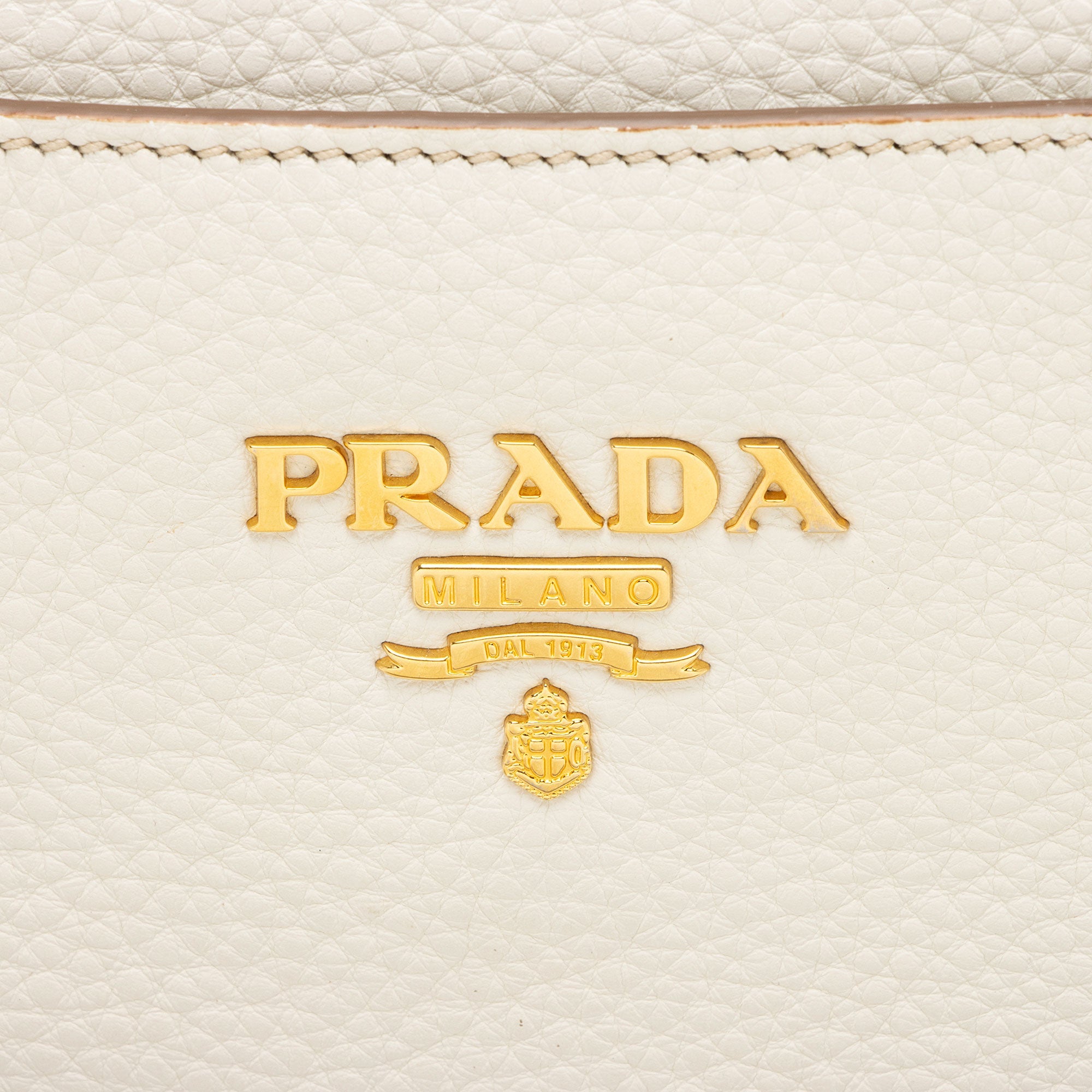 Prada Vitello Diano Pocket Mini Tote