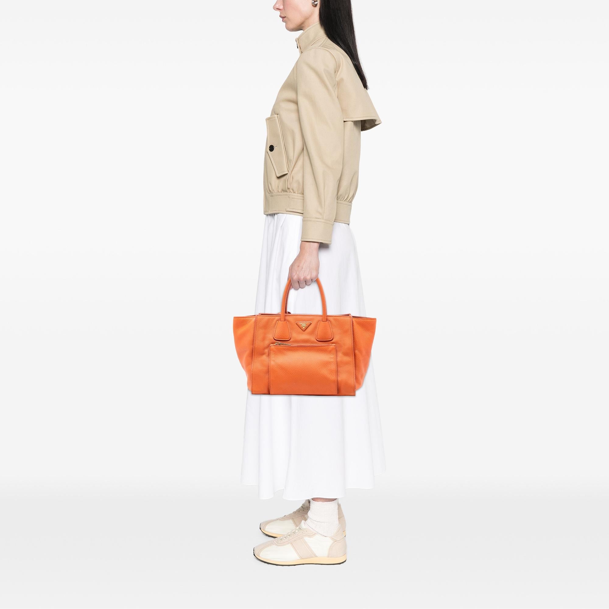 Prada Vitello Phenix Shopping Tote