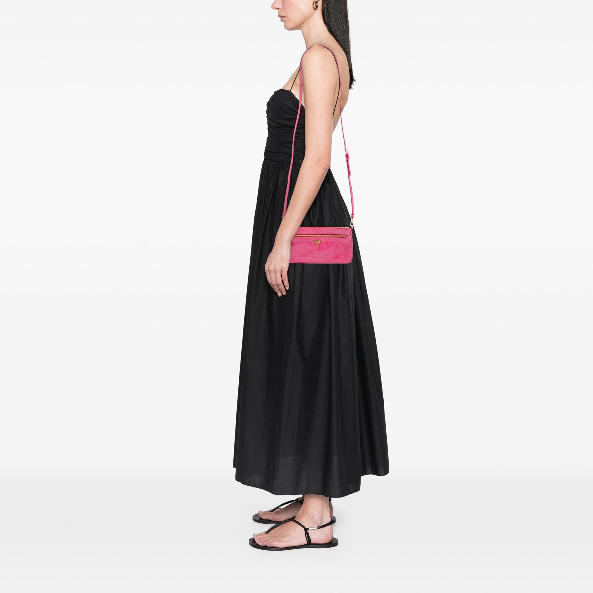 Prada Vitello Shine Crossbody