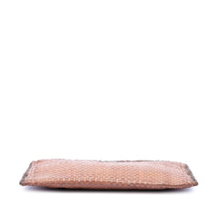 Prada Woven Goatskin Madras Clutch