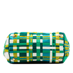 Prada Woven Tessuto Shopping Tote