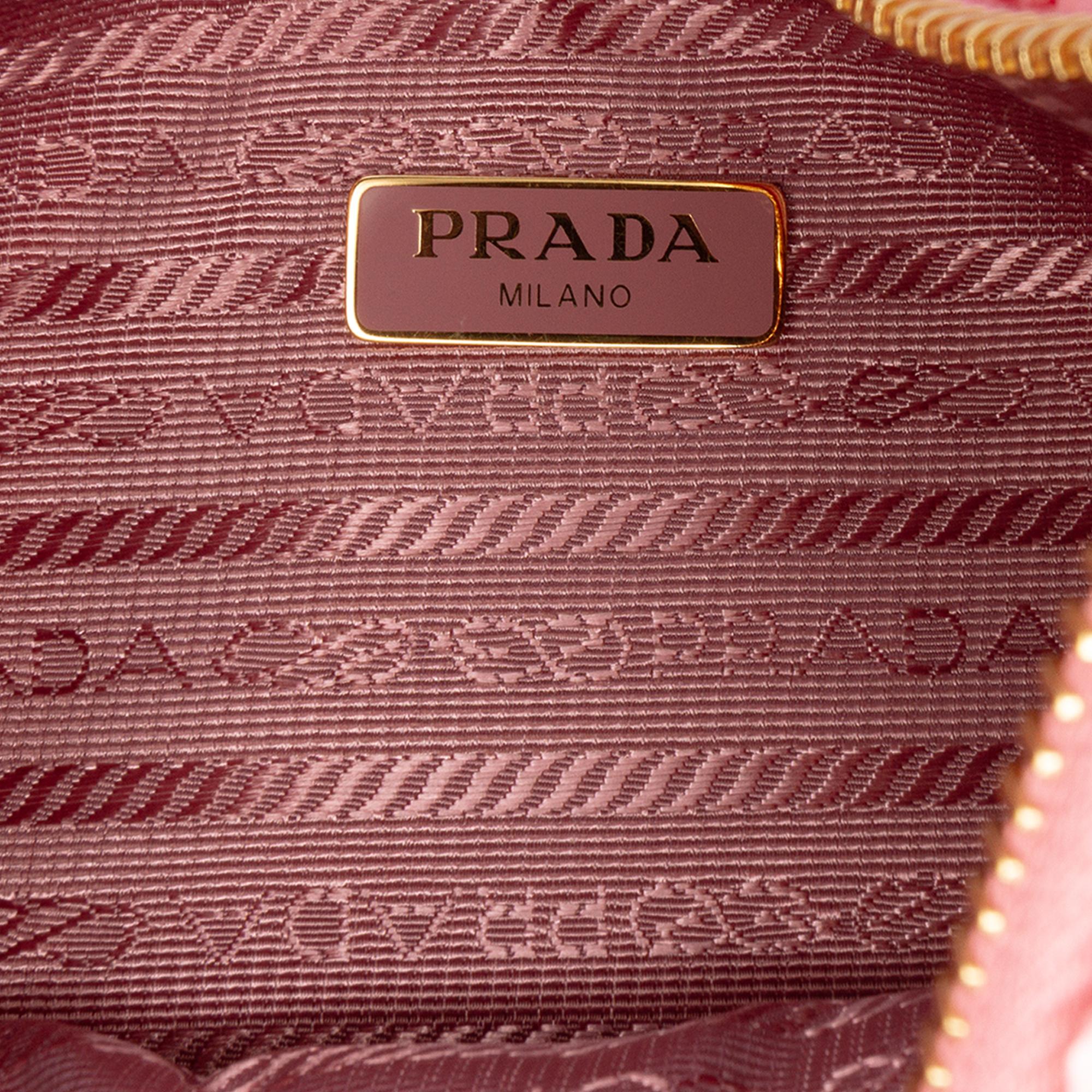 Prada Yarn Effect Raffia Crochet Re Edition 2005 Satchel