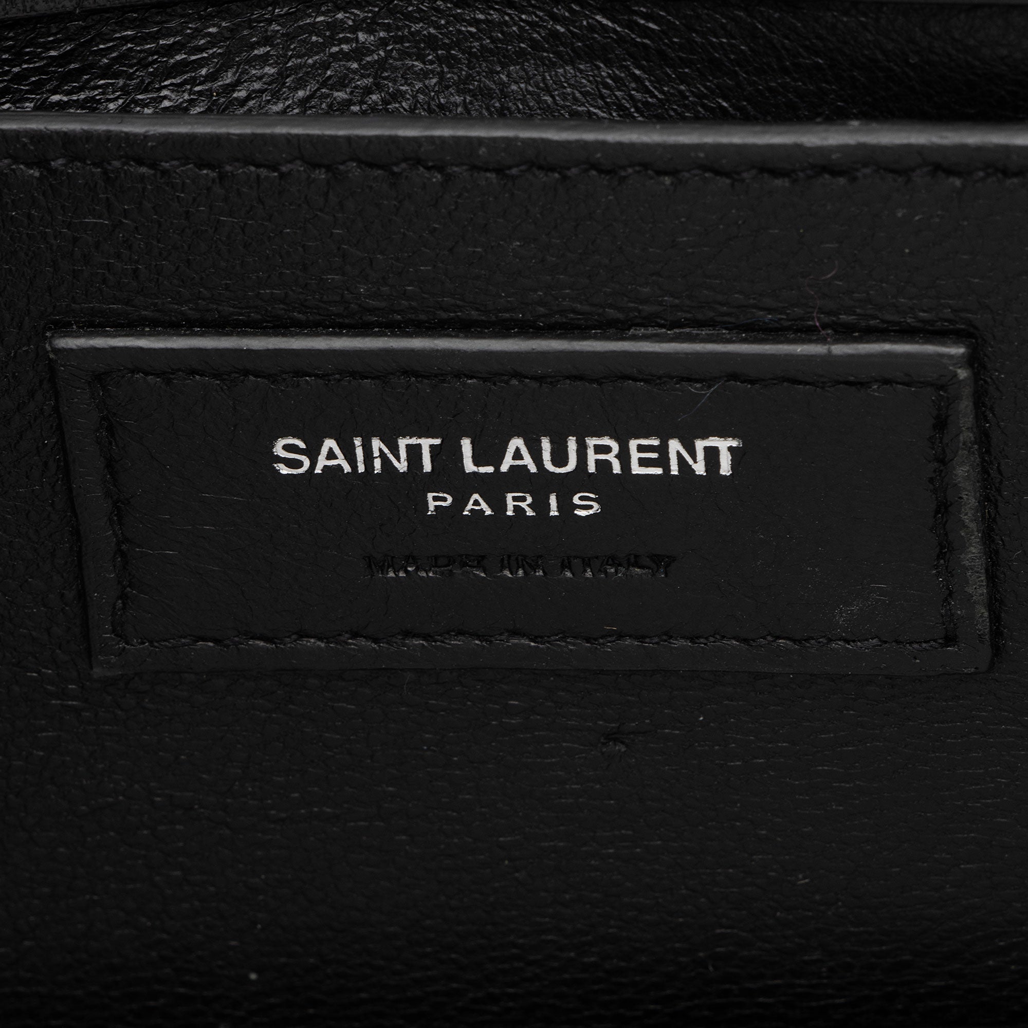 Saint Laurent Calfskin Babylone Small Shoulder Bag