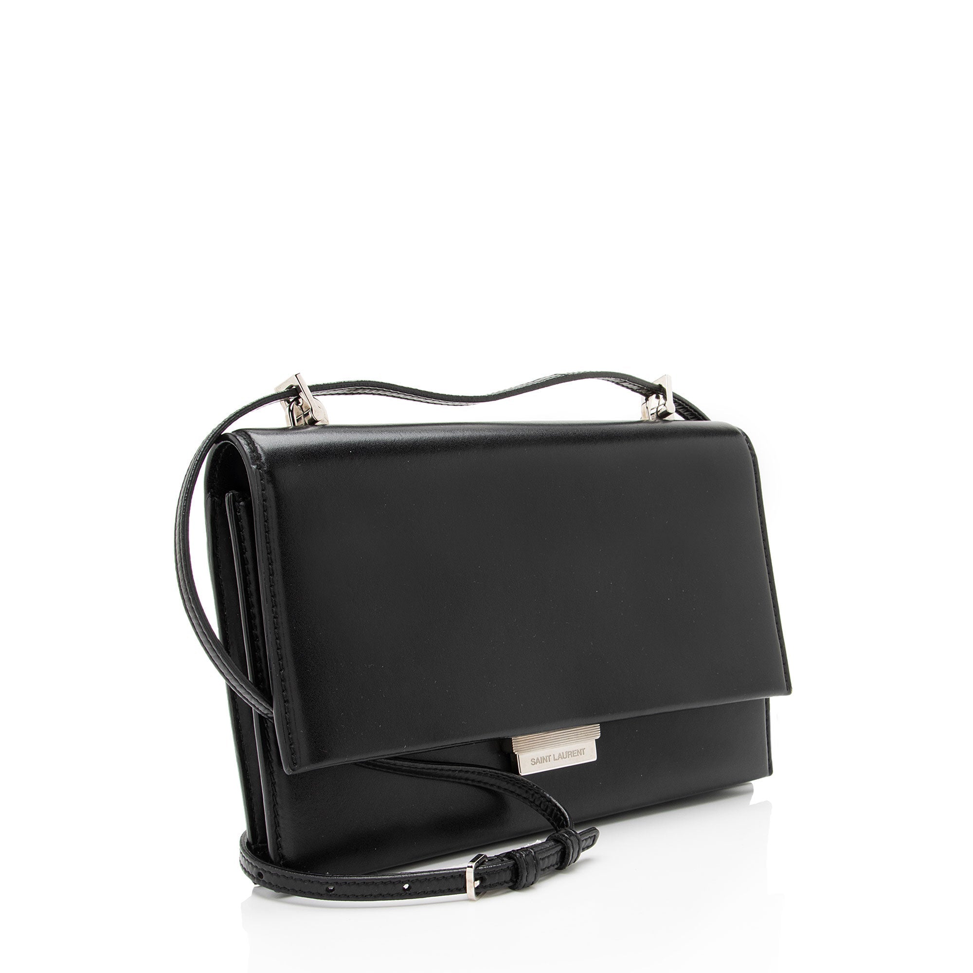 Saint Laurent Calfskin Babylone Small Shoulder Bag