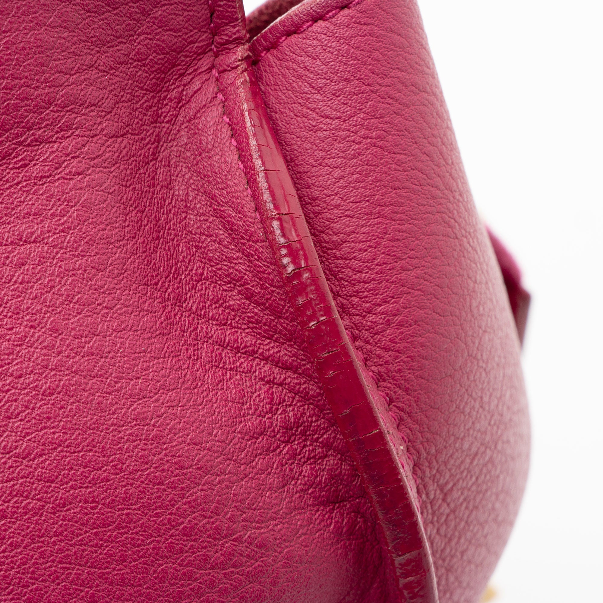 Saint Laurent Calfskin Classic Cabas Y Medium Tote