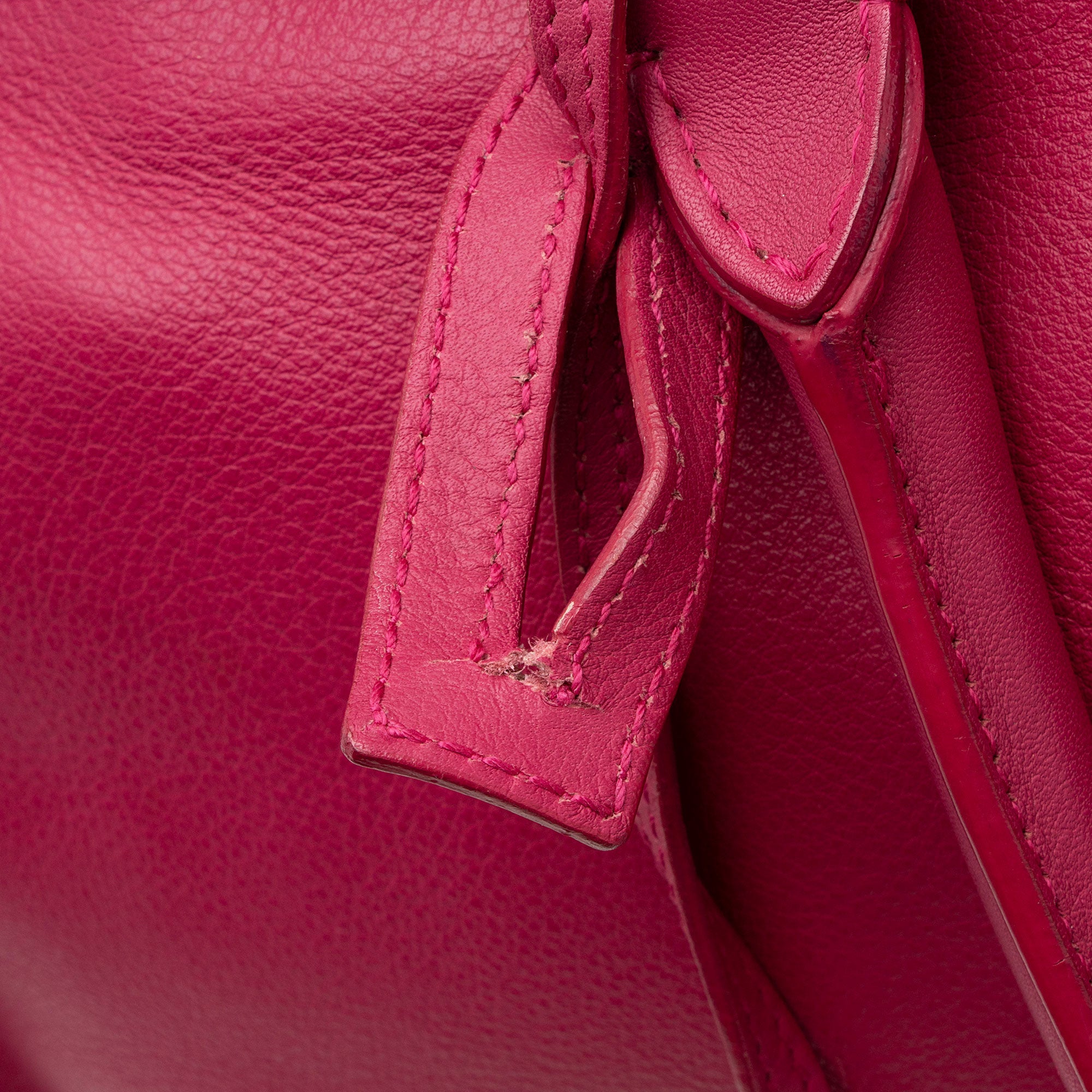 Saint Laurent Calfskin Classic Cabas Y Medium Tote